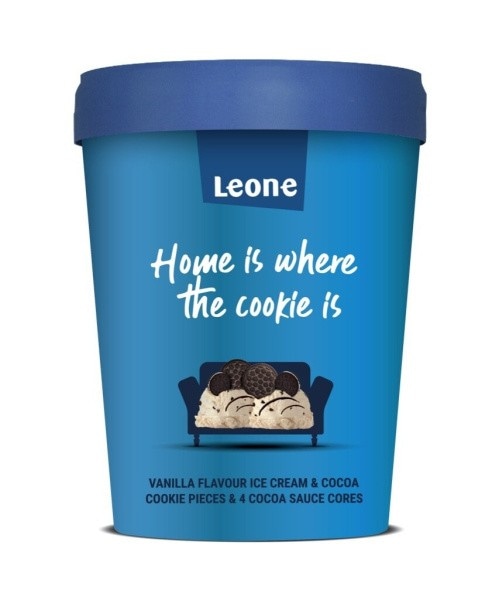 Sladoled v loncu Leone 450 ml - Akcija v trgovini E.Leclerc