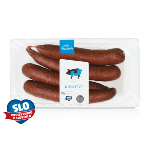 Okus podeželja Krvavice 500 g Panvita - Akcija v trgovini Hofer