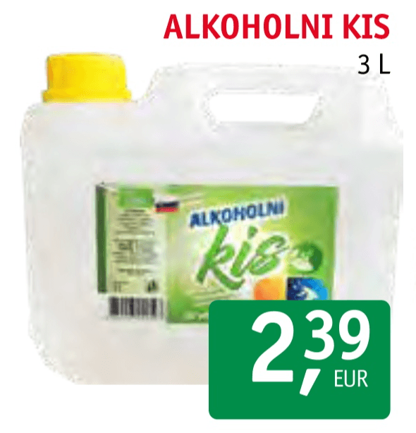 Alkoholni kis 3 L - Akcija v trgovini Jager
