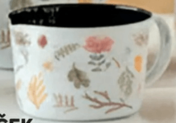 Lonček z merilno skalo in kljunom 0,375 l Enamelie Ariessa - Akcija v trgovini Merkur