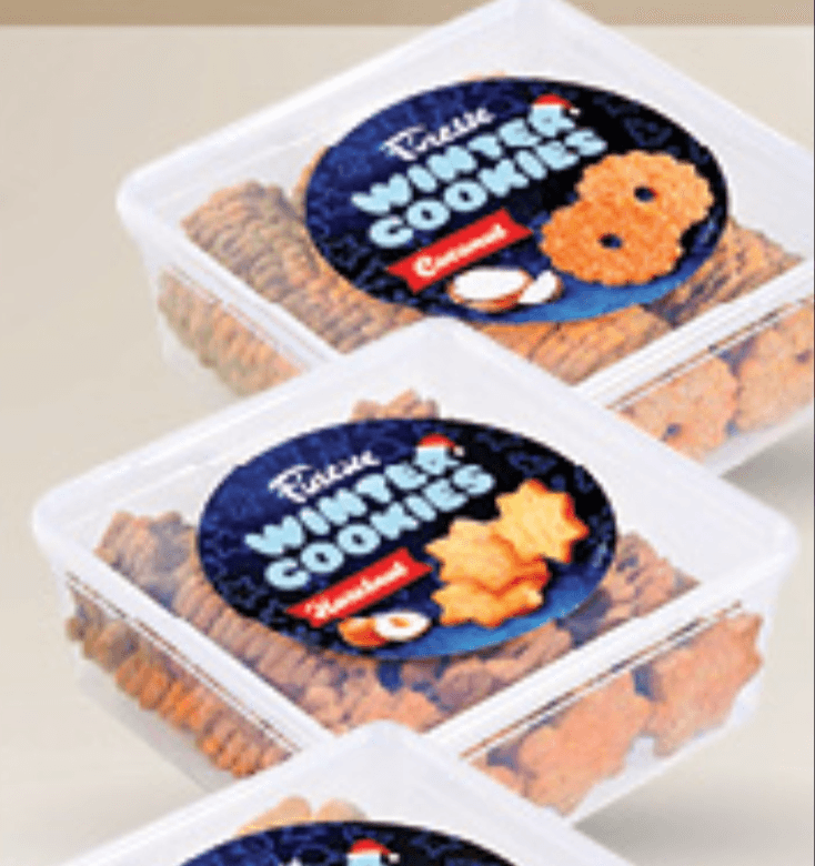 Keksi Finesse Winter Cookies 600g - Akcija v trgovini Mercator