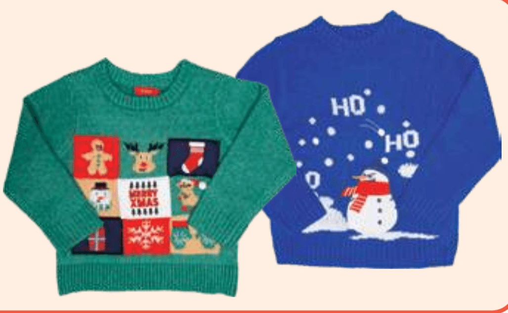 Tissaia deški ali dekliški pulover z božičnimi motivi - Akcija v trgovini E.Leclerc