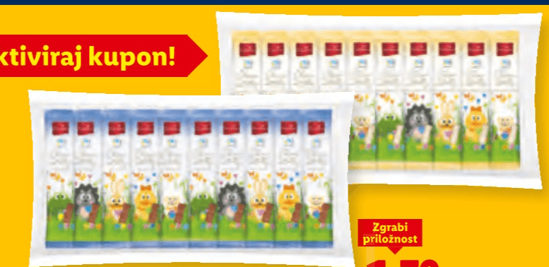 Čokoladne lizike 150 g Favorina - Akcija v trgovini Lidl