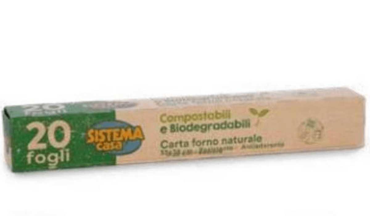 Sistema Casa Kompostabilni papir za peko 20 LISTOV - Akcija v trgovini Eurospin