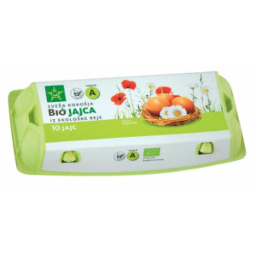 BIO Jajca 10/1 - Akcija v trgovini E.Leclerc