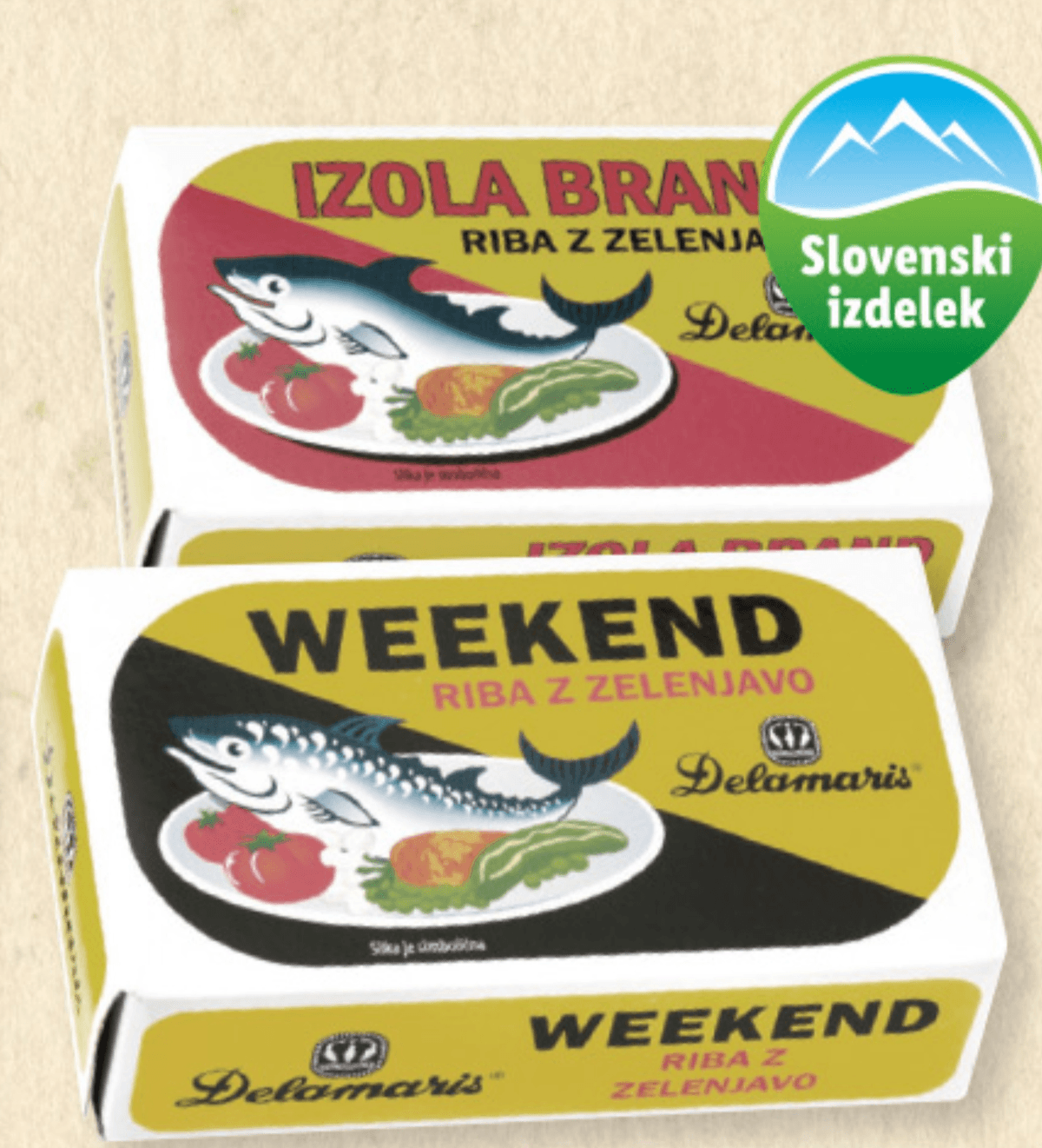 Delamaris Skuša z zelenjavo 125 g - Akcija v trgovini Lidl