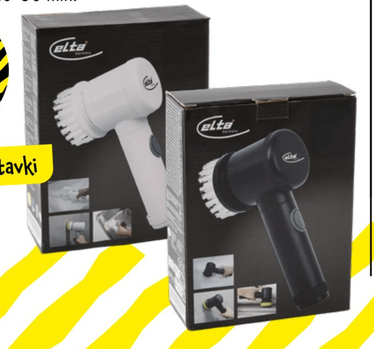 Krtača Elta - Akcija v trgovini Tedi