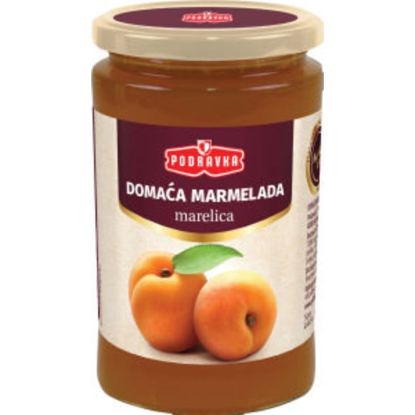 Domača marmelada Marelica 670 g Podravka - Akcija v trgovini Tuš
