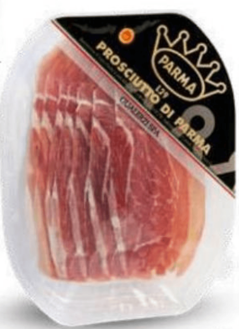 Parmski pršut, rezine 100 g - Akcija v trgovini Eurospin