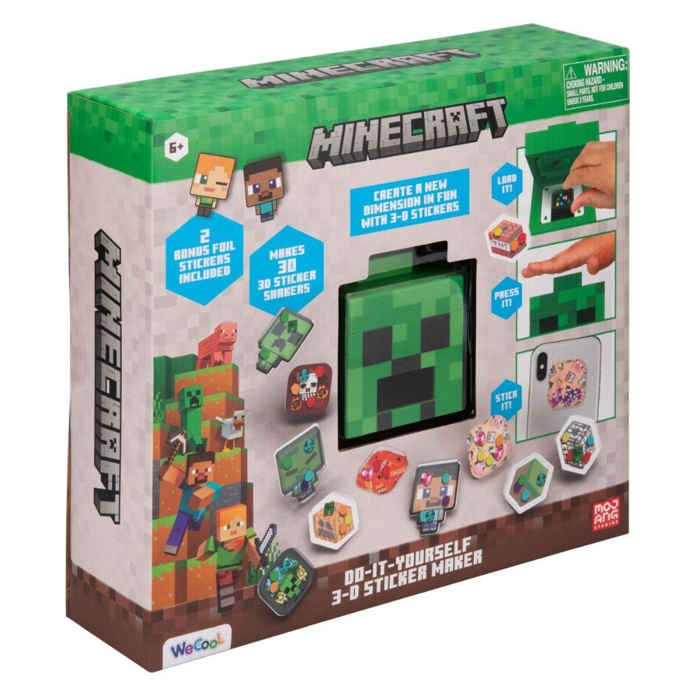 Set za izdelavo 3D nalepk Minecraft Akcija v trgovini Spar