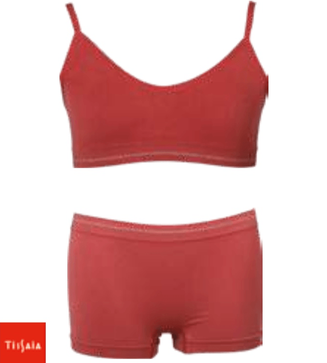 Dekliški komplet: nedrček/top + bokser hlačke TISSAIA - Akcija v trgovini E.Leclerc