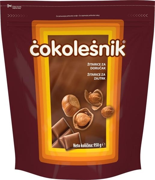 Čokolino ali Čokolešnik 1 kg ali 950 g Podravka - Akcija v trgovini Spar