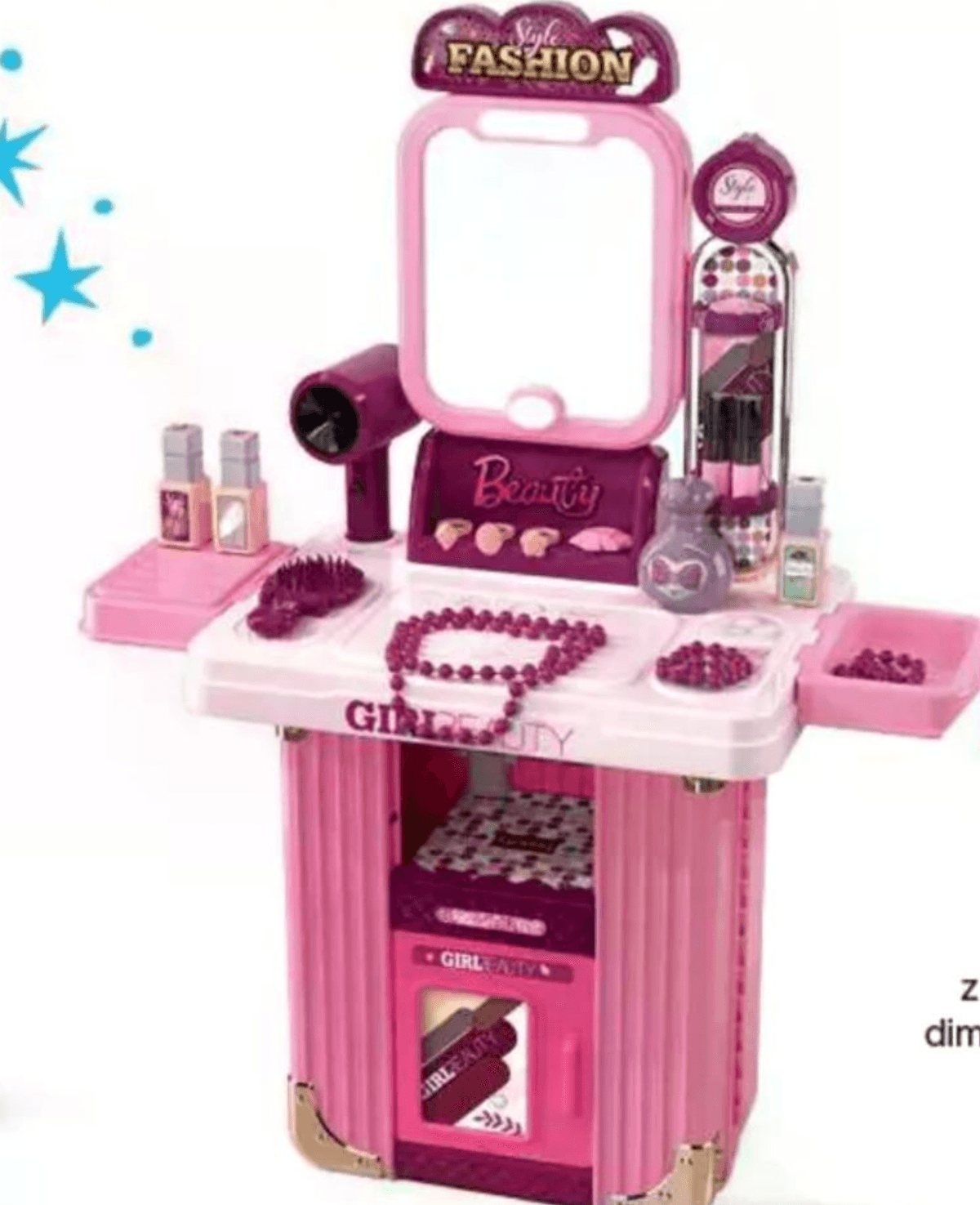 Otroška kozmetična mizica - Akcija v trgovini Mercator