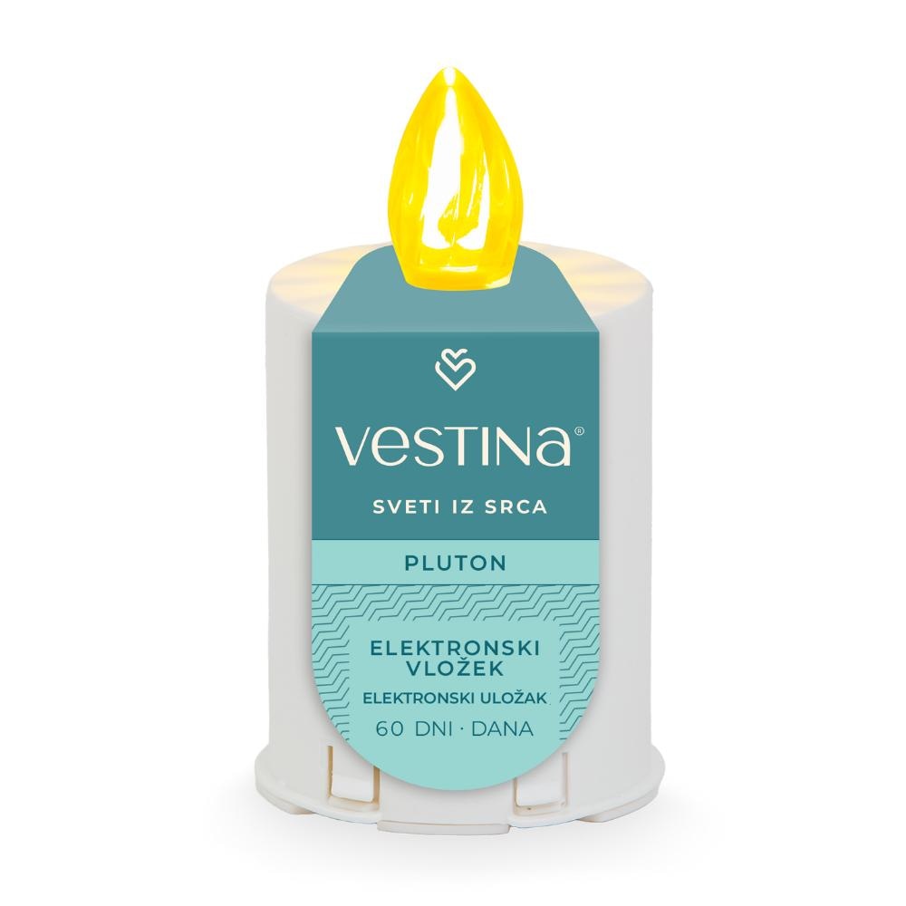Elektronski vložek Vestina Pluton Plamen - Akcija v trgovini Tuš