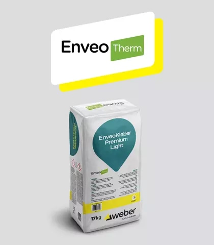 Lepilo EnveoKleber Premium Light 17 kg Weber - Akcija v trgovini Jager