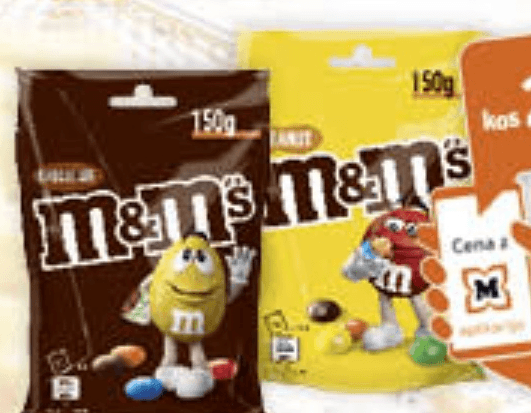 M&M'S 150 g - Akcija v trgovini Mueller