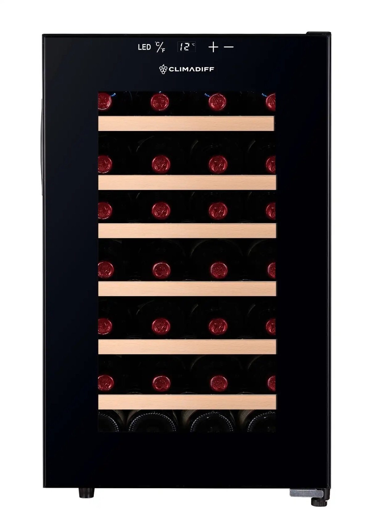 Vinska vitrina Climadiff CUVEE28 - Akcija v trgovini E.Leclerc