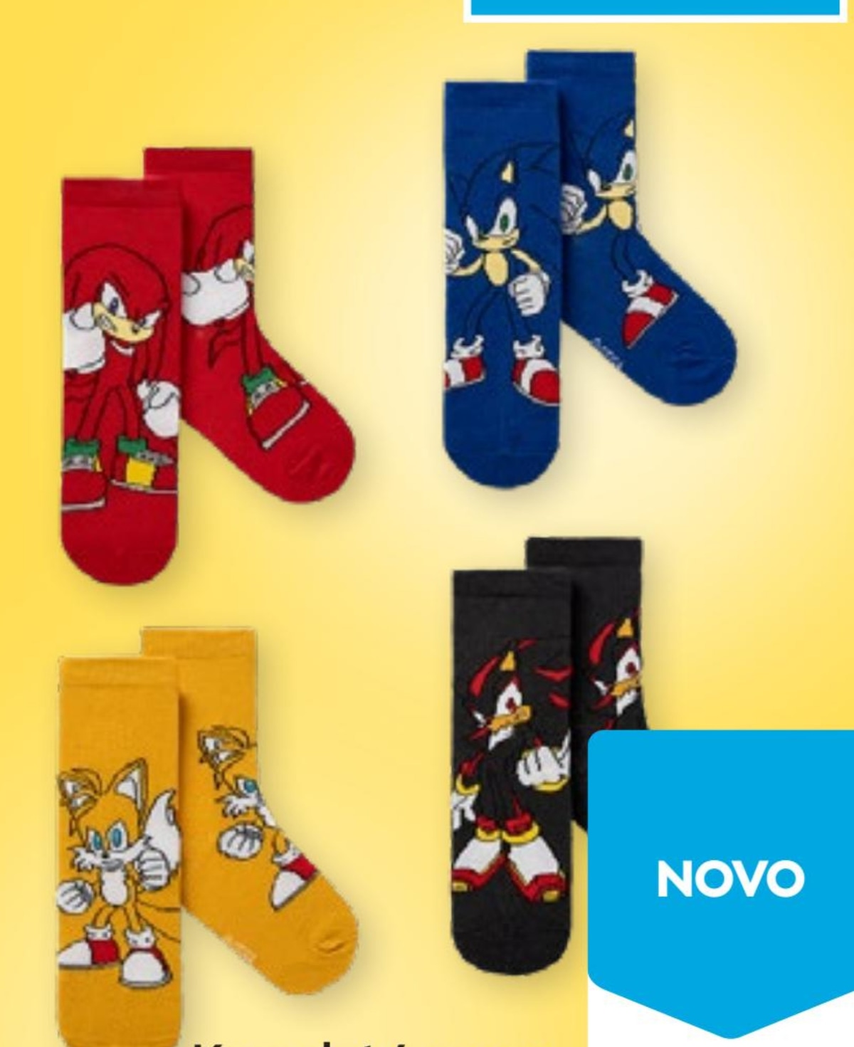 Sonic nogavice 4 pari - Akcija v trgovini Pepco