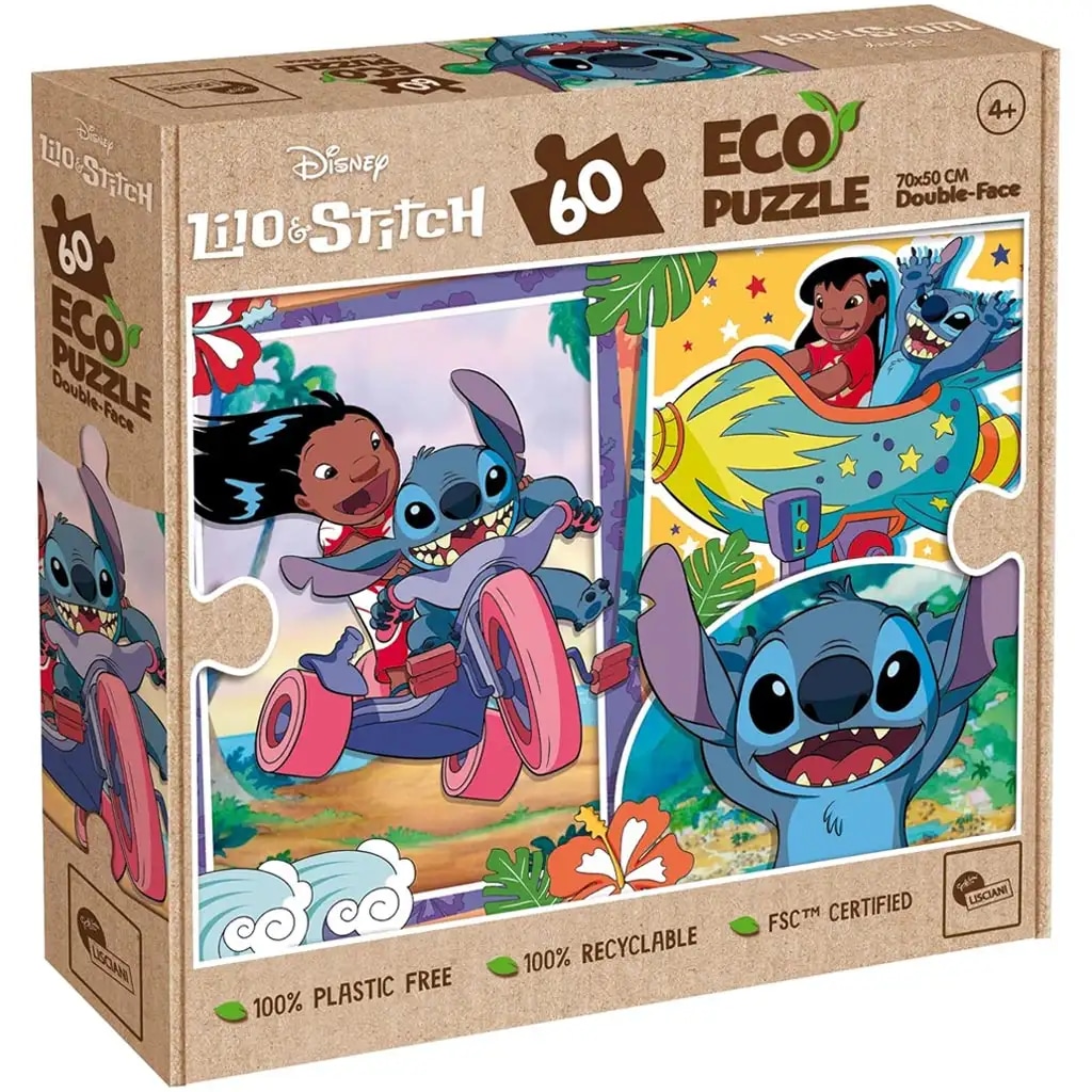 Stitch Puzzle Zloži in Pobarvaj - Akcija v trgovini Spar