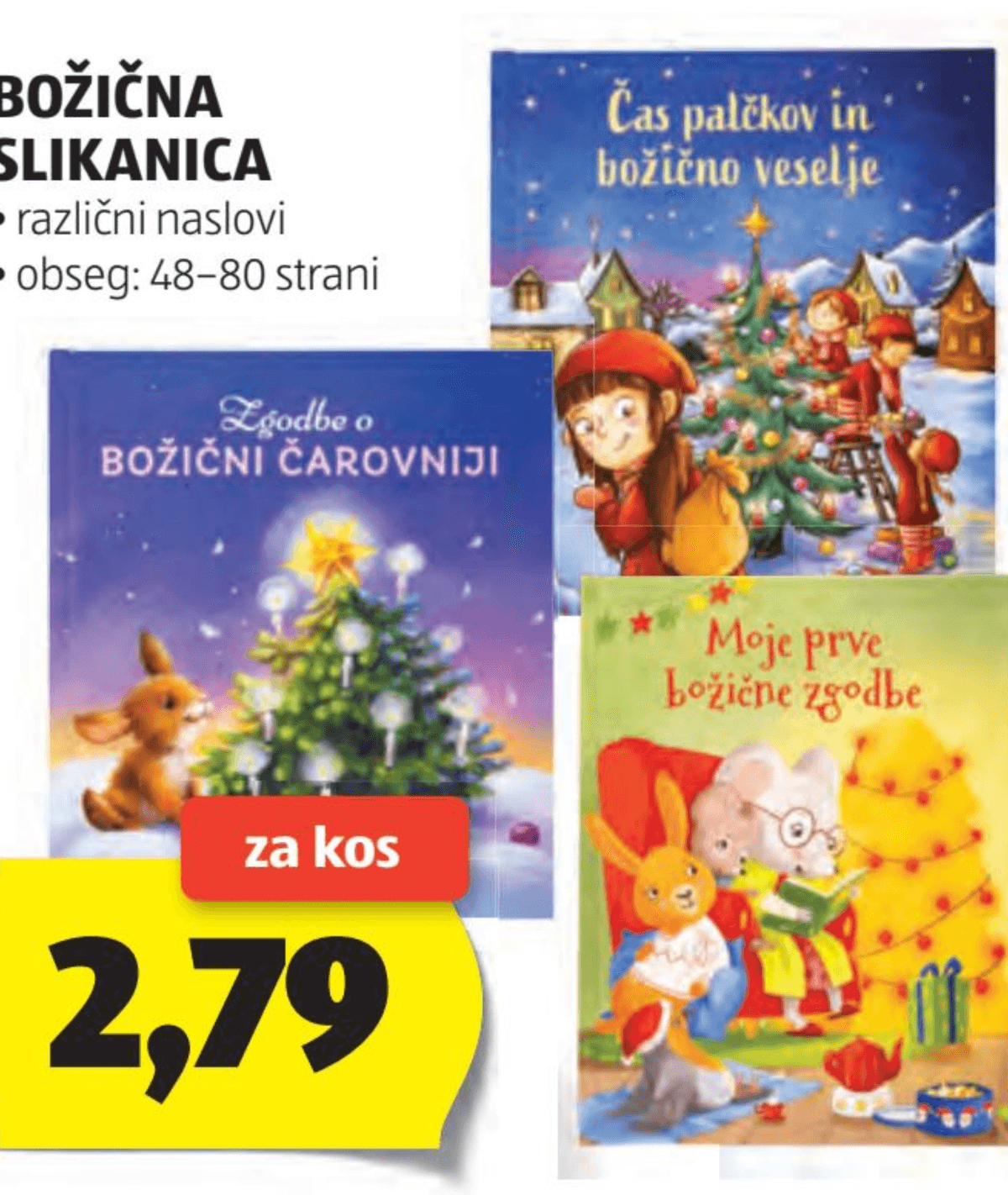 Božična slikanica - Akcija v trgovini Hofer