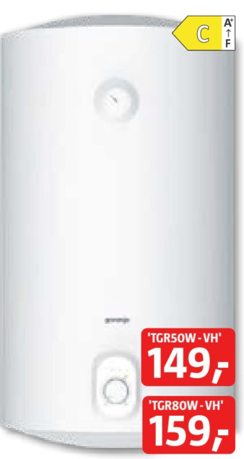 Električni grelnik vode 'TGR80W-VH' 78,1 l - Akcija v trgovini Bauhaus