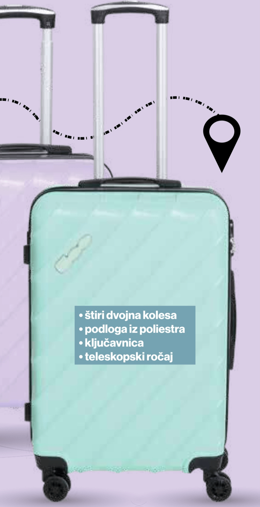 Kovček Laurenc - Akcija v trgovini Mercator