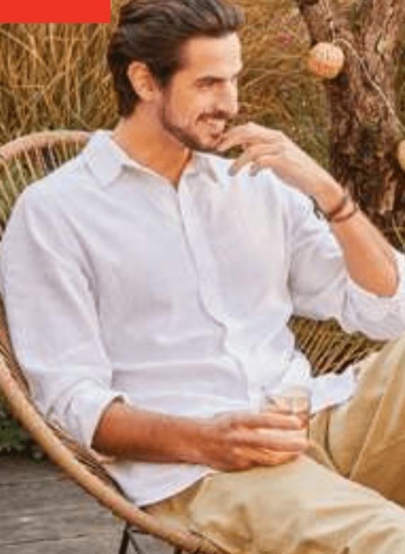 Moška srajca TISSAIA - Akcija v trgovini E.Leclerc