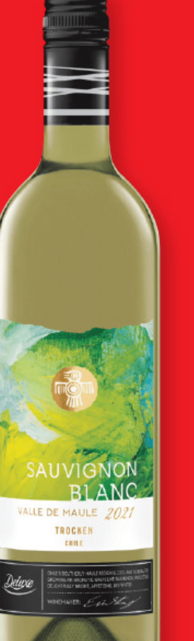 Deluxe Sauvignon Blanc 0,75 l - Akcija v trgovini Lidl