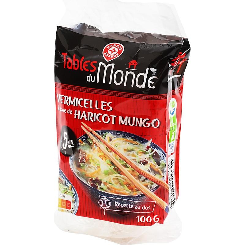 Rezanci Vermiceli Tables du Monde 100 g - Akcija v trgovini E.Leclerc