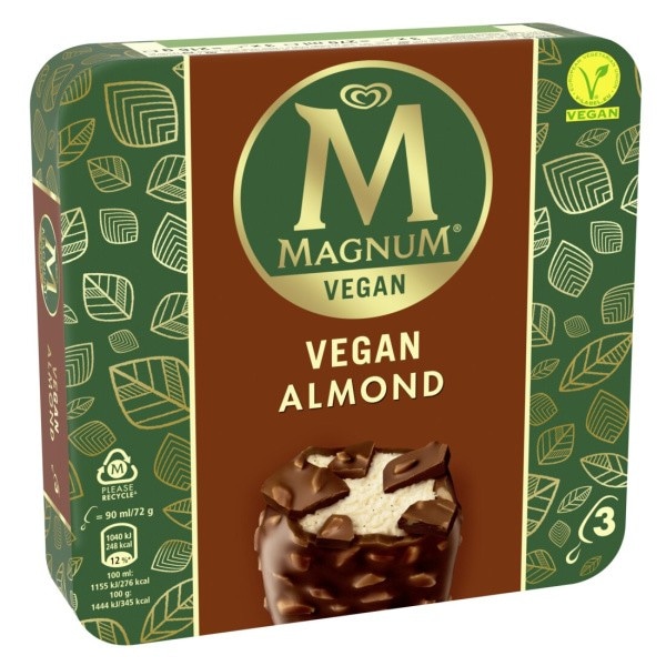Sladoled Magnum Vegan 3 x 90 ml - Akcija v trgovini Spar