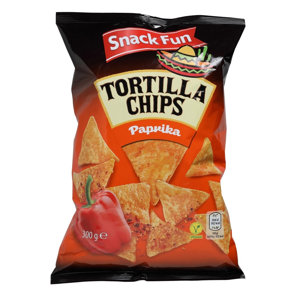 Tortilla čips 300 g SNACK FUN Akcija v trgovini Hofer