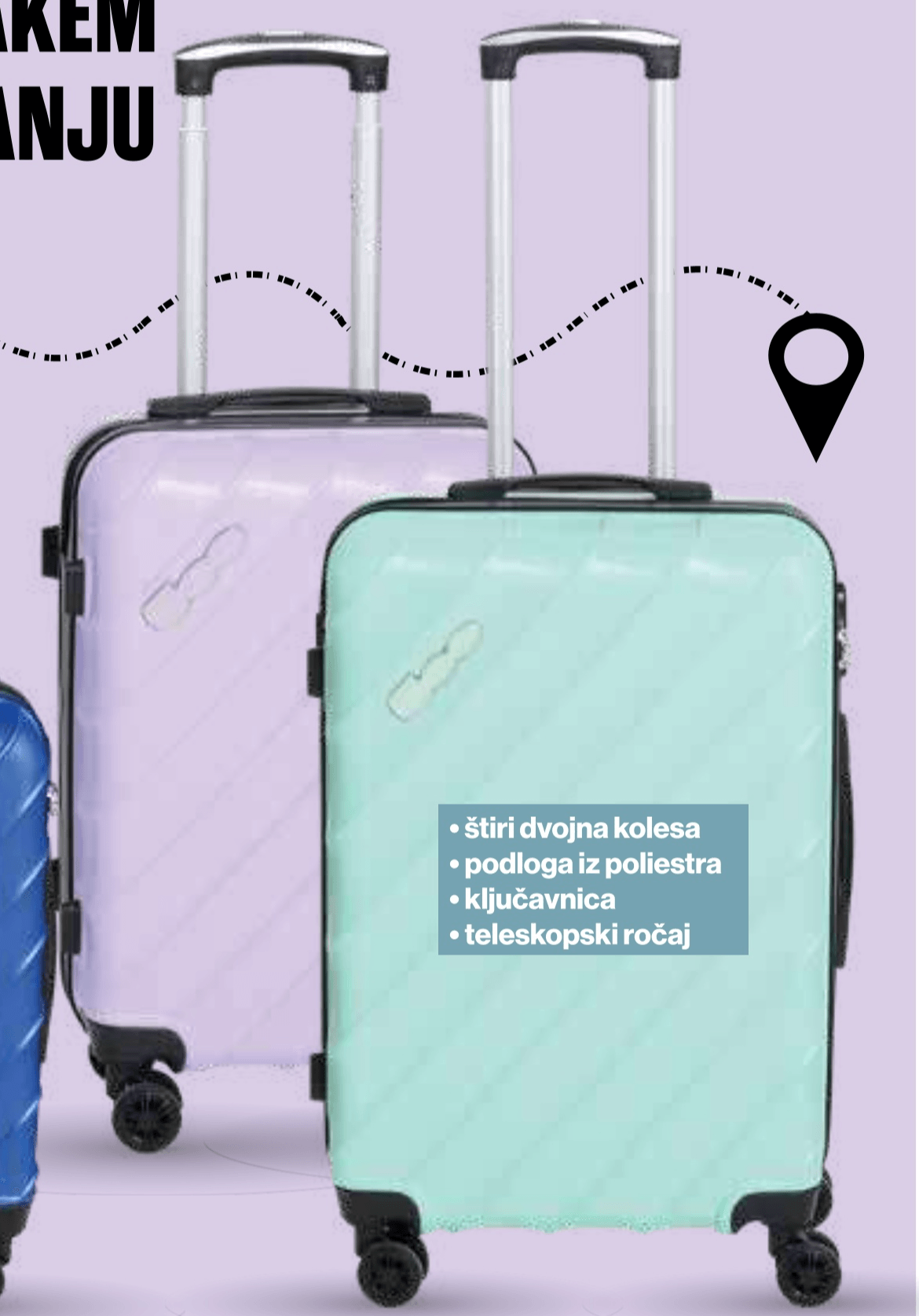 Kovček Laurenc - Akcija v trgovini Mercator