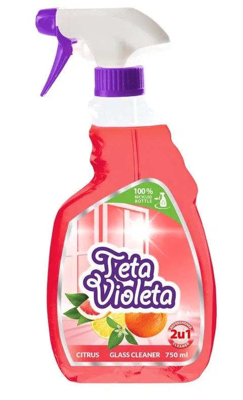 Teta Violeta Čistilo za steklo 750 ml - Akcija v trgovini Tuš
