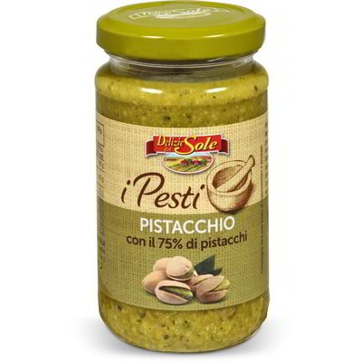 Pesto iz pistacije 190 g Delizie Sole - Akcija v trgovini Eurospin