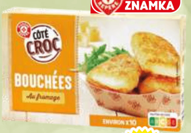Medaljoni s sirom Côte Croc 180 g Akcija v trgovini E.Leclerc