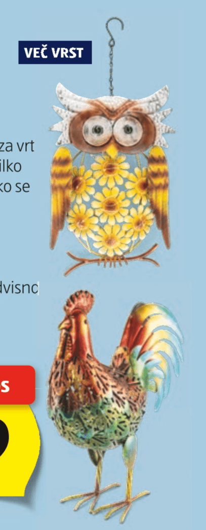 Belavi LED-solarne živali - Akcija v trgovini Hofer