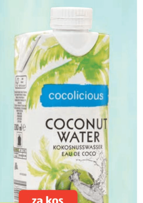 Cocolicious Kokosova voda 330 ml - Akcija v trgovini Hofer