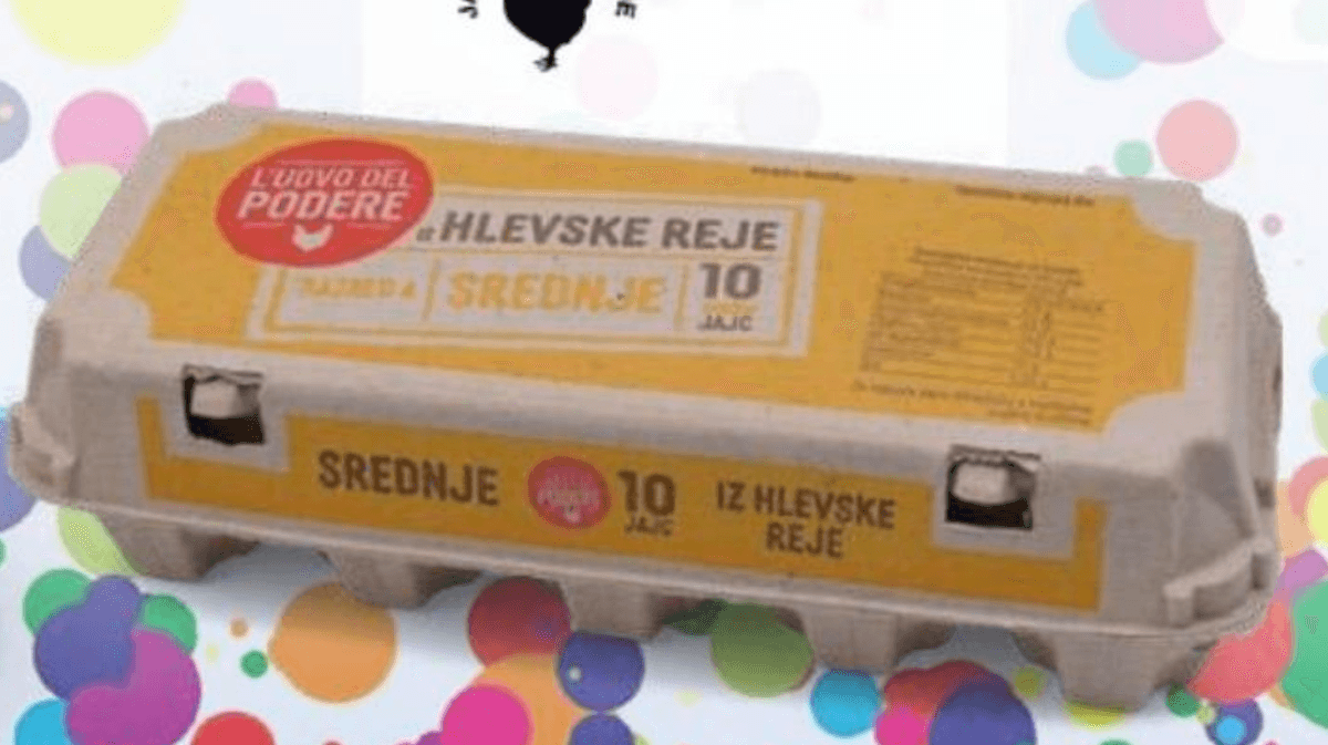 Jajca iz hlevske reje 10 kosov - Akcija v trgovini Eurospin