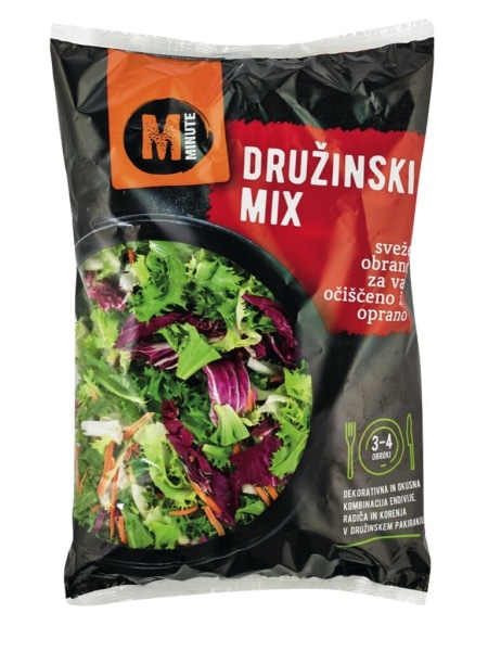Minute Solata družinski mix 400 g - Akcija v trgovini Mercator