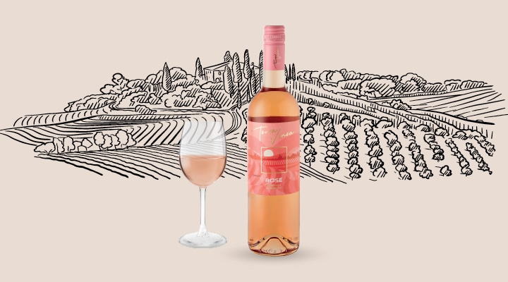 Rosé Terra Vinea 0,75l - Akcija v trgovini Mercator