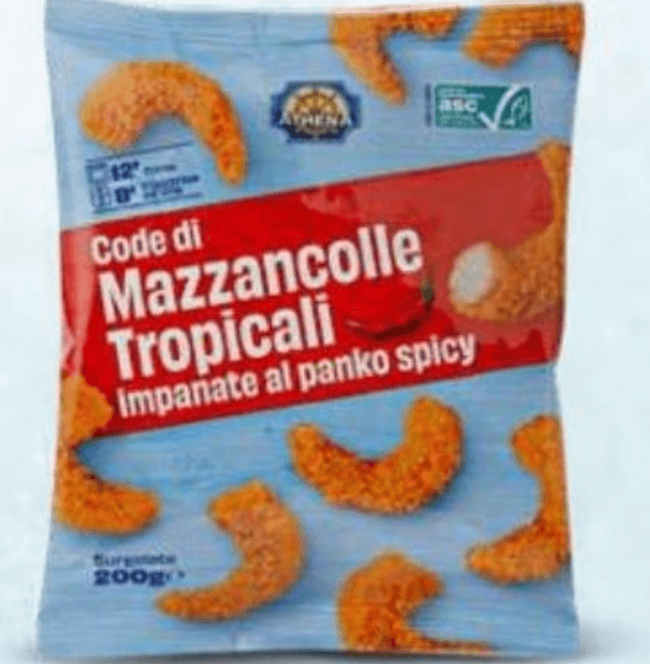 Kozice s panko drobtinami 200 g ATHENA - Akcija v trgovini Eurospin