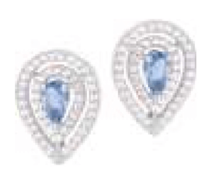 Uhani s cirkonijevimi oksidi - Akcija v trgovini E.Leclerc