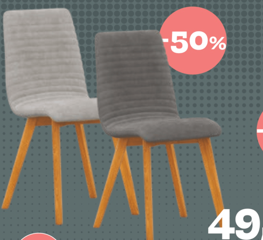 LORA stol 48.5 x 51.5 x 89 cm - Akcija v trgovini Prima