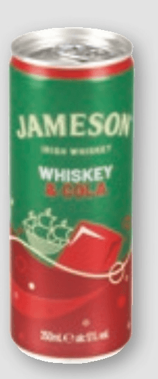 Alkoholna pijača Jameson & Cola 0,25 l - Akcija v trgovini Spar