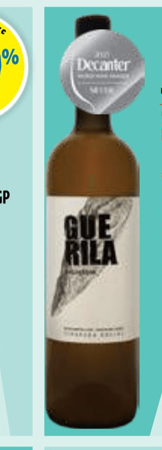 Guerila kakovostno vino ZGP Retro selekcija 0,75 l Akcija v trgovini E.Leclerc