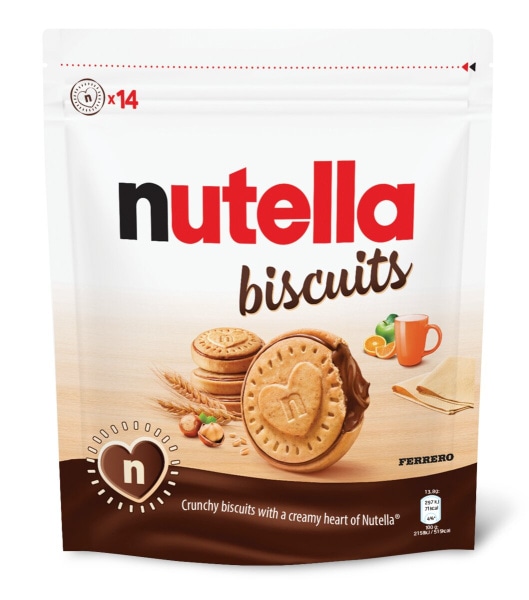 Keksi Nutella 193 g - Akcija v trgovini Mercator