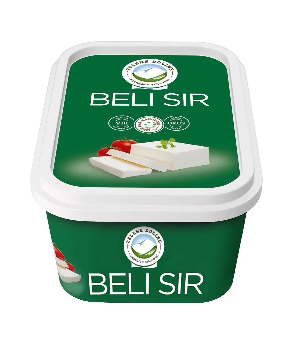 Beli sir Zelene Doline 250 g - Akcija v trgovini Tuš