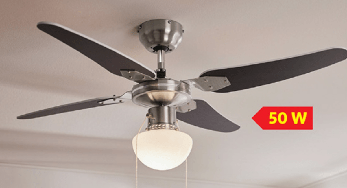 LIVARNO HOME Stropni ventilator z LED-svetilko - Akcija v trgovini Lidl