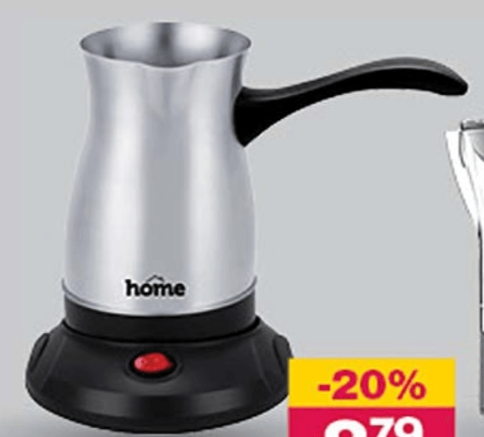 Kuhalnik kave Home - Akcija v trgovini Mercator