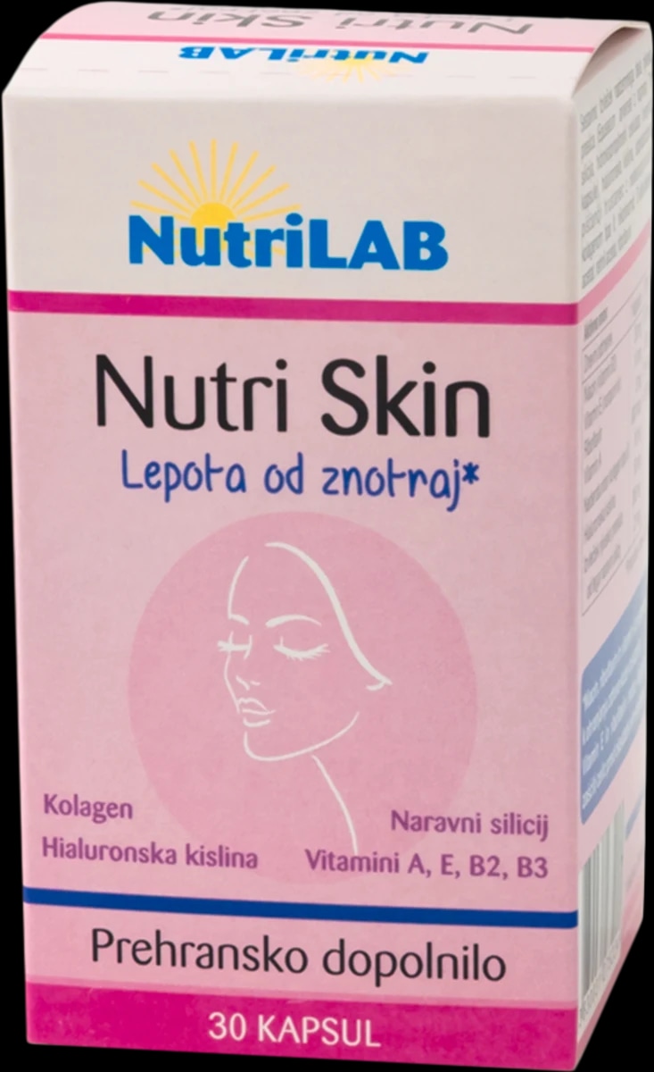 Nutrilab Nutri Skin prehransko dopolnilo 30 kos - Akcija v trgovini Mueller